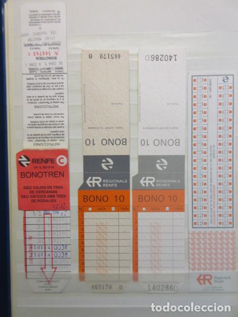 Collectables Transport Tickets: LOTE 4 TARJETAS RENFES DIFERENTES ATENDIENDO A NUMERACION SERIES VER FOTOS