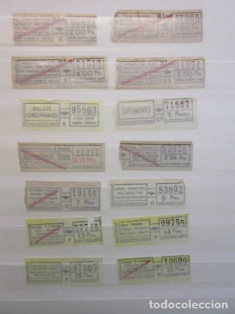 Collectables Transport Tickets: LOTE 14 BILLETES DIFERENTES TRAYECTO URBAS URBANIZACIONES Y TRANSPORTES BARCELONA