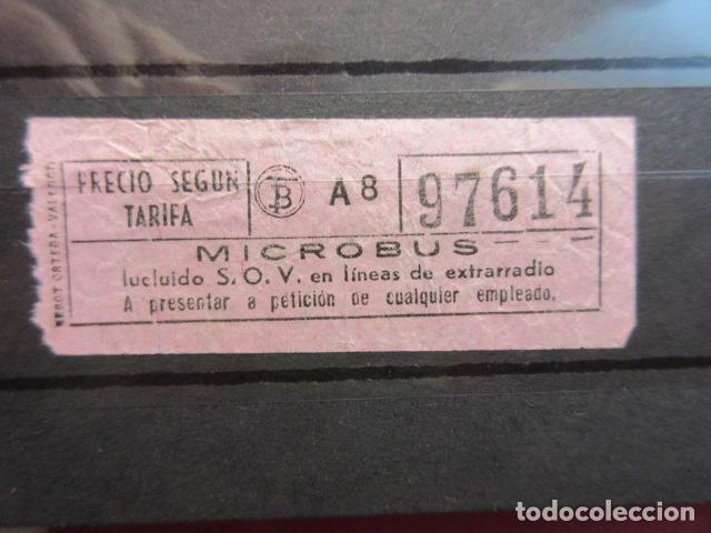 Collectables Transport Tickets: Ref: COL_BILLE_BCN_01 - COLECCION BILLETAJE BARCELONA TODOS DIFERENTES - 1 BILLETES MICROBUS