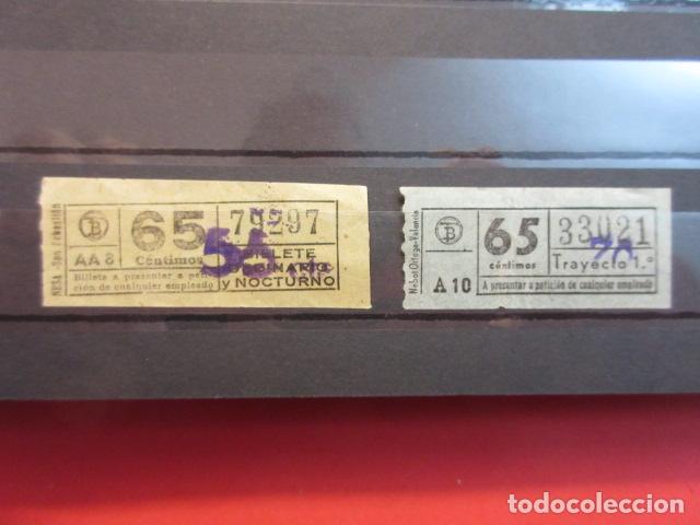 Collectables Transport Tickets: Ref: COL_BILLE_BCN_01 - COLECCION BILLETAJE BARCELONA TODOS DIFERENTES - 2 BILLETE 65 CENTIMOS