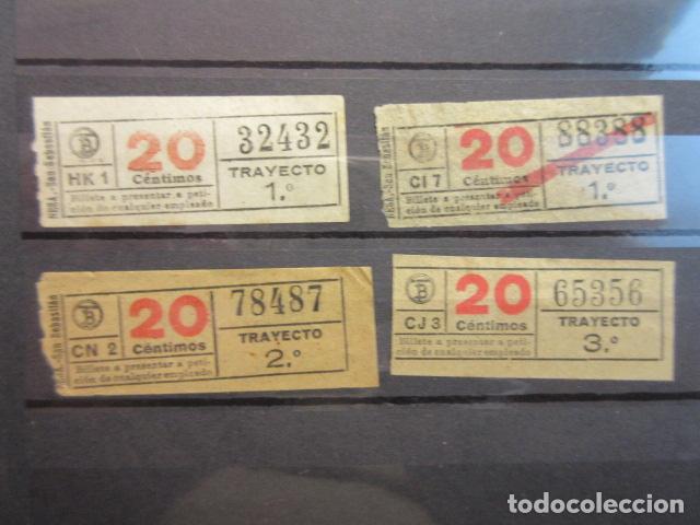 Collectables Transport Tickets: Ref: COL_BILLE_BCN_01 - COLECCION BILLETAJE BARCELONA TODOS DIFERENTES - 4 BILLETE 20 CENTIMOS
