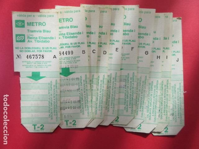 Coleccionismo Billetes de transporte: TARJETA RESISTIVA Ref: COL_RESISTIVA - COL_RES_T2 - - VERDE - SIN PRECIO - LOTE 10 SERIES