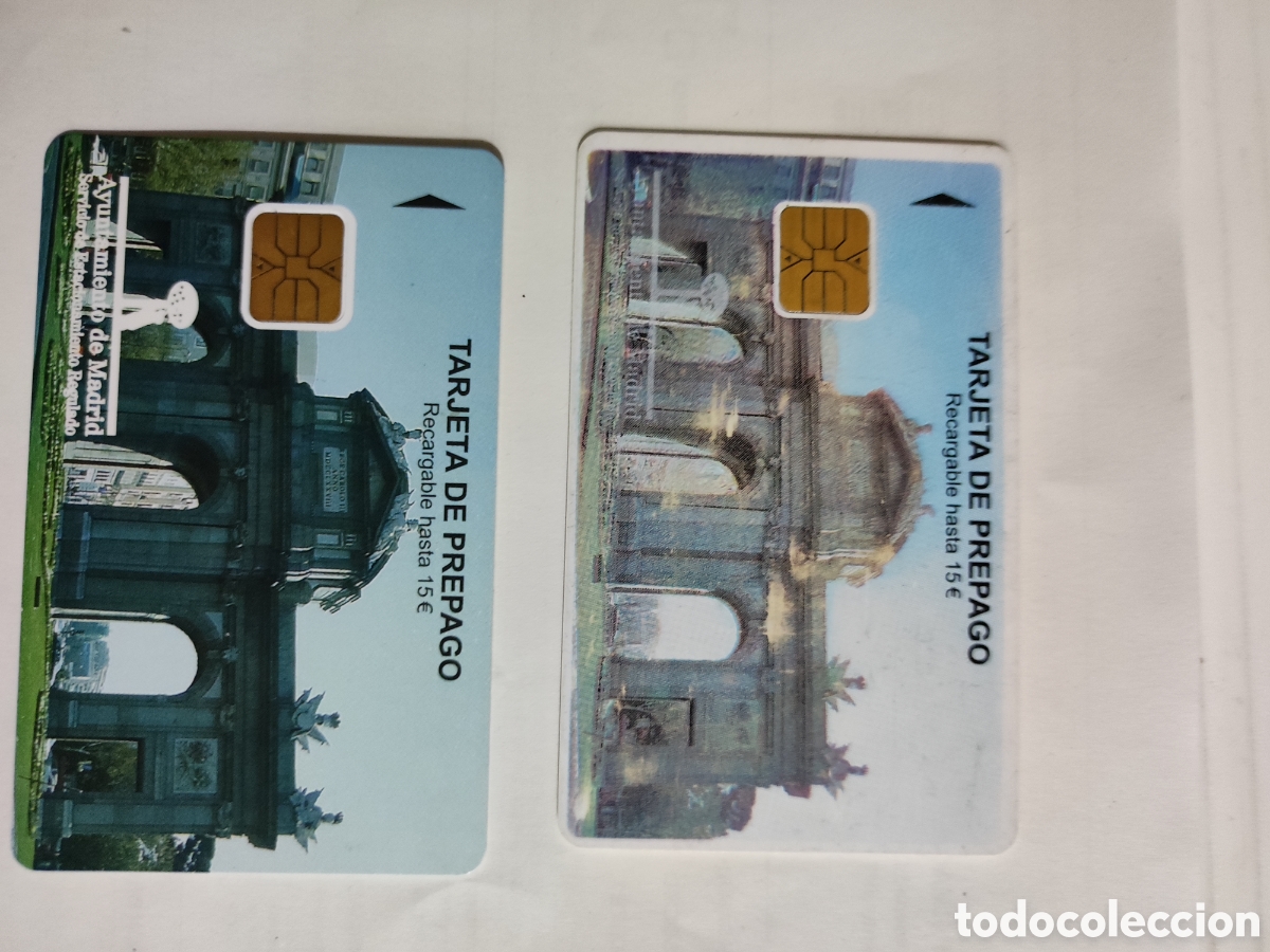 Sammeln von Fahrkarten: 2 tarjetas de transportes de Espa&ntilde;a