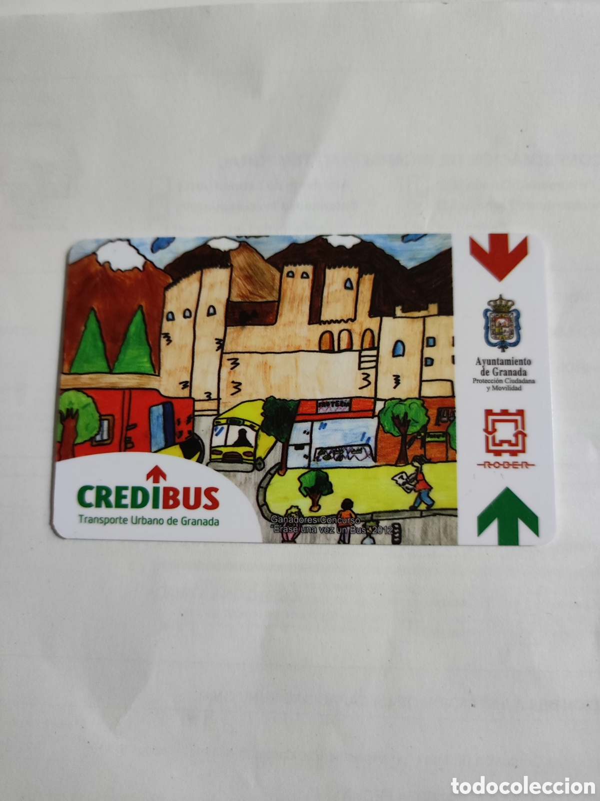 Colecionismos Bilhetes de Transporte: Tarjeta de transportes de Espa&ntilde;a