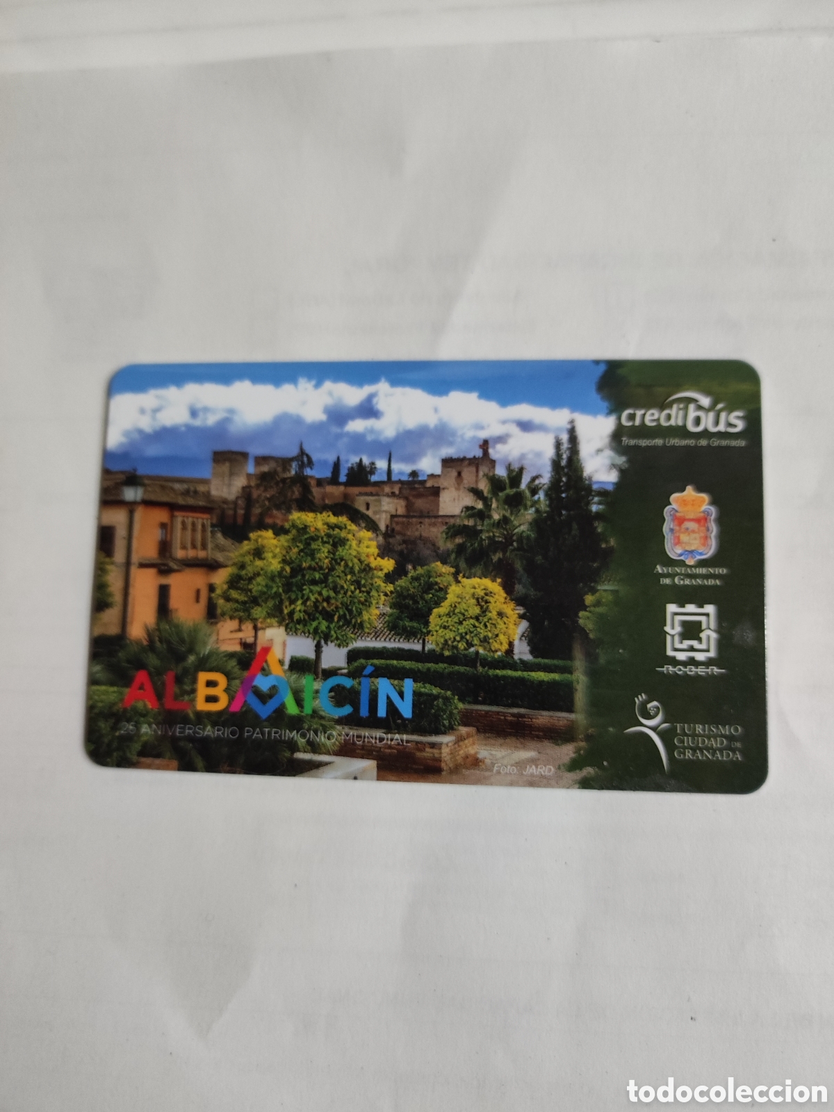 Colecionismos Bilhetes de Transporte: Tarjeta de transportes de Espa&ntilde;a