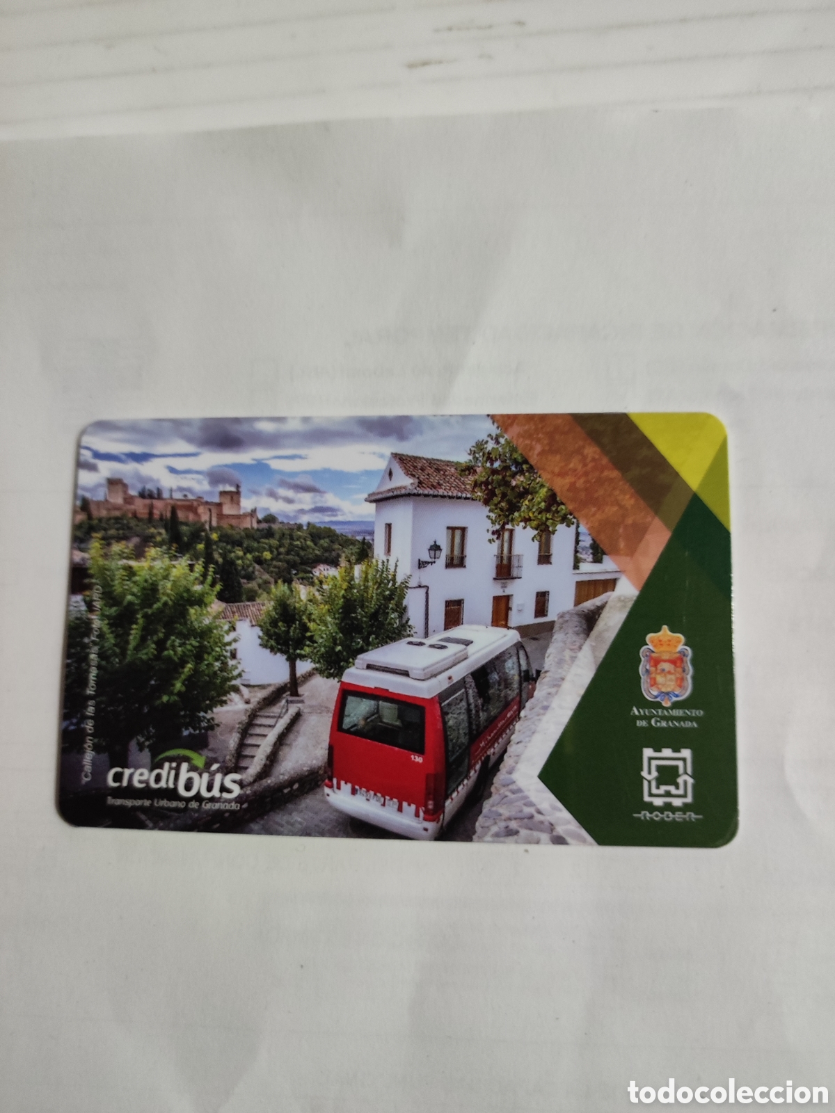 Colecionismos Bilhetes de Transporte: Tarjeta de transportes de Espa&ntilde;a