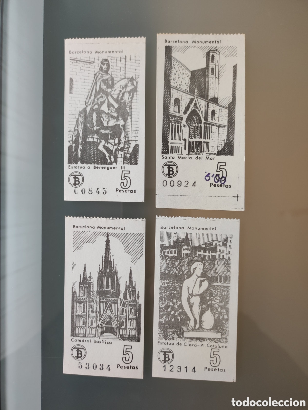 Colecionismos Bilhetes de Transporte: 4 tarjetas de transportes