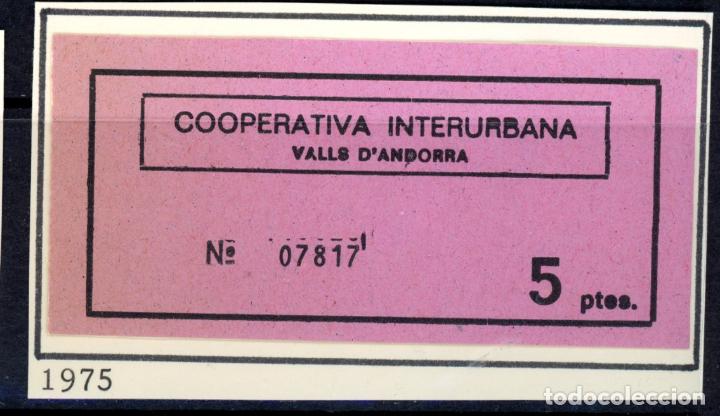 Coleccionismo Billetes de transporte: BILLETE DE ANDORRA / 13LG8