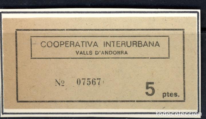 Coleccionismo Billetes de transporte: BILLETE DE ANDORRA / 13LG8