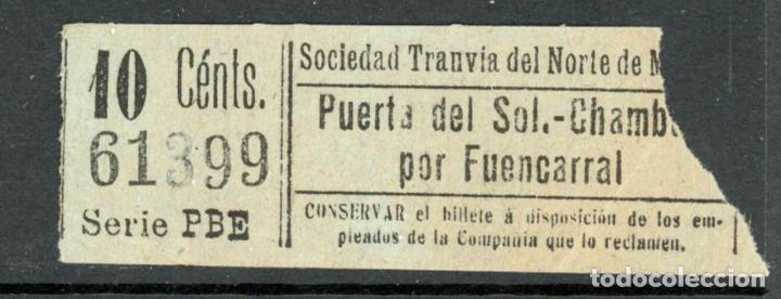 Sammeln von Fahrkarten: BILLETE DE TRANVIAS DE MADRID / AlbMadrid-4