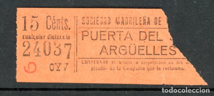 Sammeln von Fahrkarten: BILLETE DE TRANVIAS DE MADRID / AlbMadrid-4