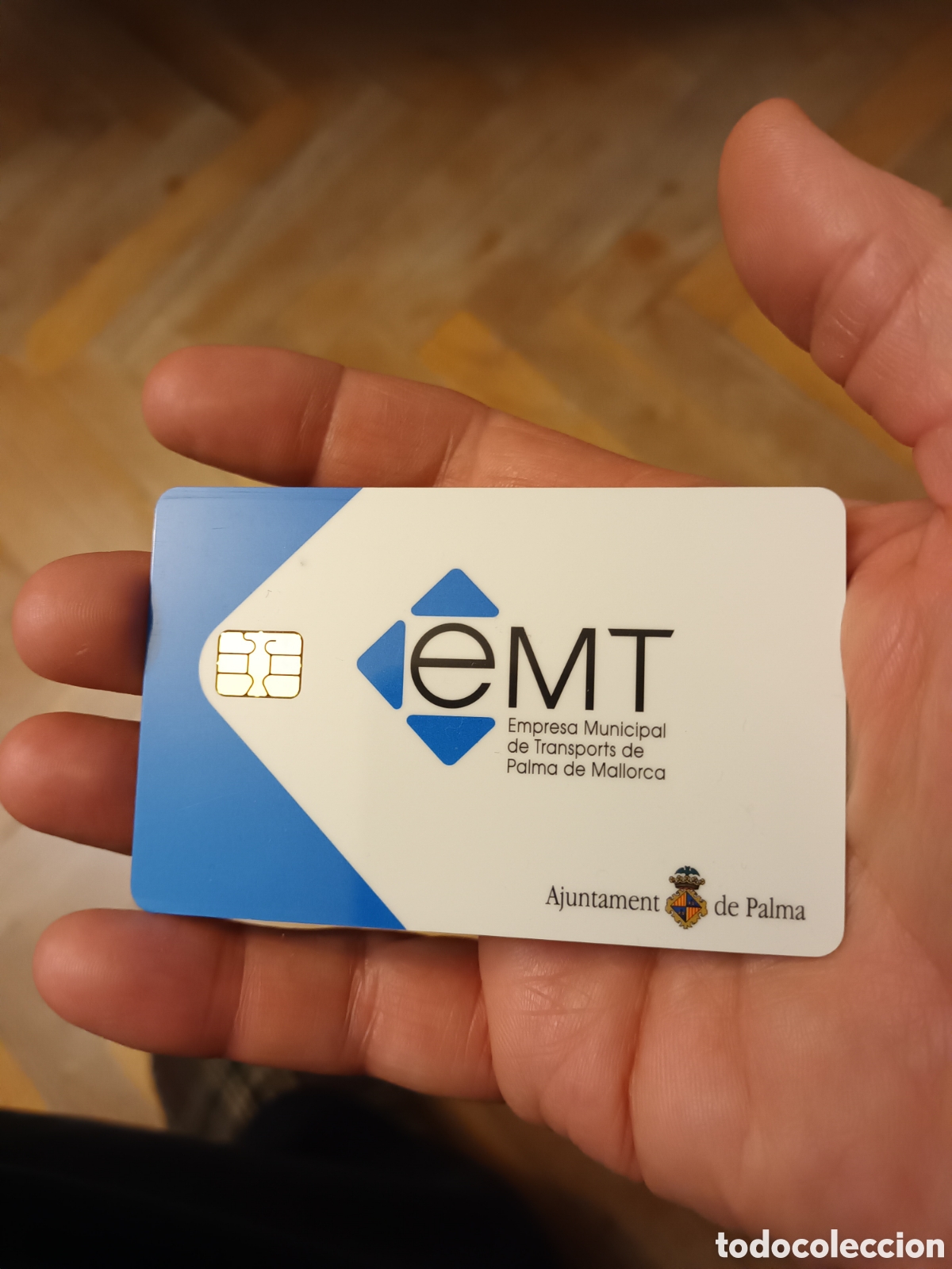 Coleccionismo Billetes de transporte: AUTOBUSES URBANOS DE PALMA DE MALLORCA. TARJETA DE 10 VIAJES. MUY RARA. PERFECTA CONSERVACI&Oacute;N