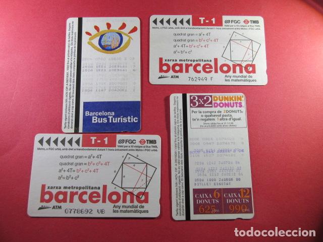 Collectables Transport Tickets: ref: DISCOT_01 - 2 TARJETA - COLECCI&Oacute;N MAGNETICA DISE&Ntilde;O COTIDIANO BARCELONA - LEER INTERIOR