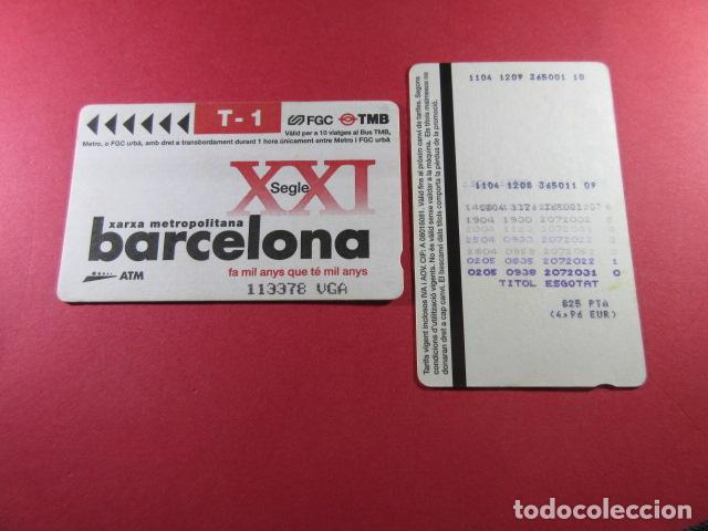 Coleccionismo Billetes de transporte: ref: DISCOT_01 - 1 TARJETA - COLECCI&Oacute;N MAGNETICA DISE&Ntilde;O COTIDIANO BARCELONA - LEER INTERIOR