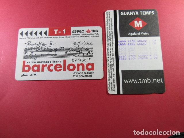 Coleccionismo Billetes de transporte: ref: DISCOT_01 - 1 TARJETA - COLECCI&Oacute;N MAGNETICA DISE&Ntilde;O COTIDIANO BARCELONA - LEER INTERIOR