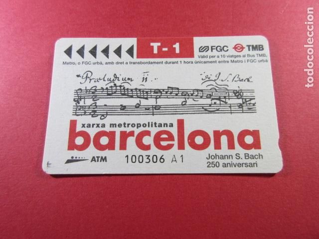 Coleccionismo Billetes de transporte: ref: DISCOT_01 - 1 TARJETA - COLECCI&Oacute;N MAGNETICA DISE&Ntilde;O COTIDIANO BARCELONA - LEER INTERIOR