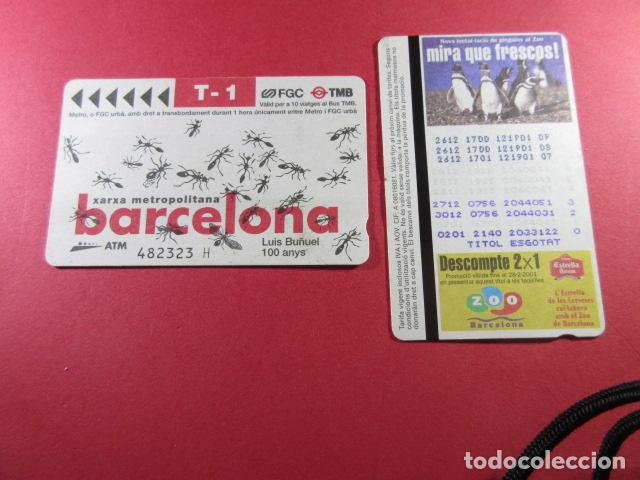 Coleccionismo Billetes de transporte: ref: DISCOT_01 - 1 TARJETA - COLECCI&Oacute;N MAGNETICA DISE&Ntilde;O COTIDIANO BARCELONA - LEER INTERIOR
