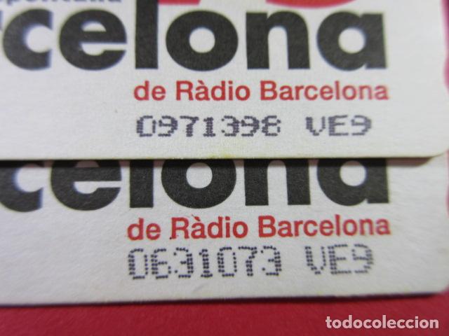Coleccionismo Billetes de transporte: ref: DISCOT_01 - 2 TARJETA - COLECCI&Oacute;N MAGNETICA DISE&Ntilde;O COTIDIANO BARCELONA - LEER INTERIOR