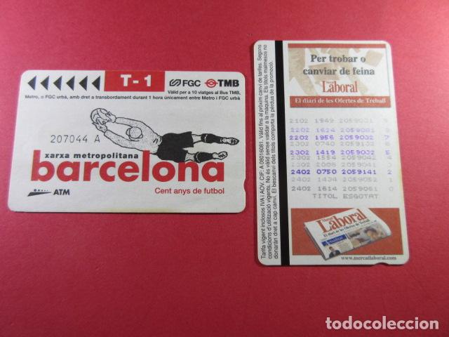 Coleccionismo Billetes de transporte: ref: DISCOT_01 - 1 TARJETA - COLECCI&Oacute;N MAGNETICA DISE&Ntilde;O COTIDIANO BARCELONA - LEER INTERIOR