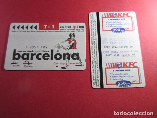 Coleccionismo Billetes de transporte: ref: DISCOT_01 - 1 TARJETA - COLECCI&Oacute;N MAGNETICA DISE&Ntilde;O COTIDIANO BARCELONA - LEER INTERIOR