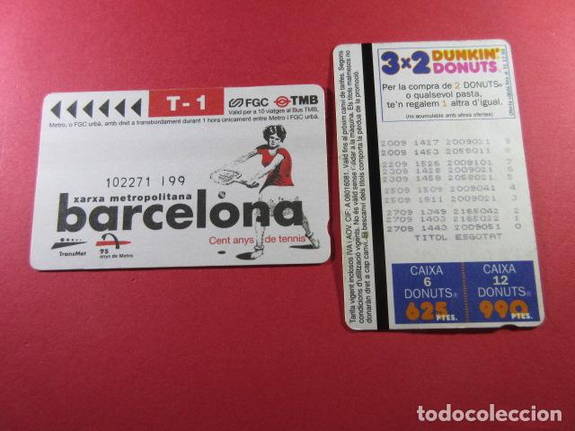 Coleccionismo Billetes de transporte: ref: DISCOT_01 - 1 TARJETA - COLECCI&Oacute;N MAGNETICA DISE&Ntilde;O COTIDIANO BARCELONA - LEER INTERIOR