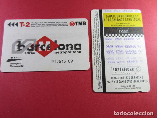 Sammeln von Fahrkarten: ref: DISCOT_01 - 1 TARJETA - COLECCI&Oacute;N MAGNETICA DISE&Ntilde;O COTIDIANO BARCELONA - LEER INTERIOR