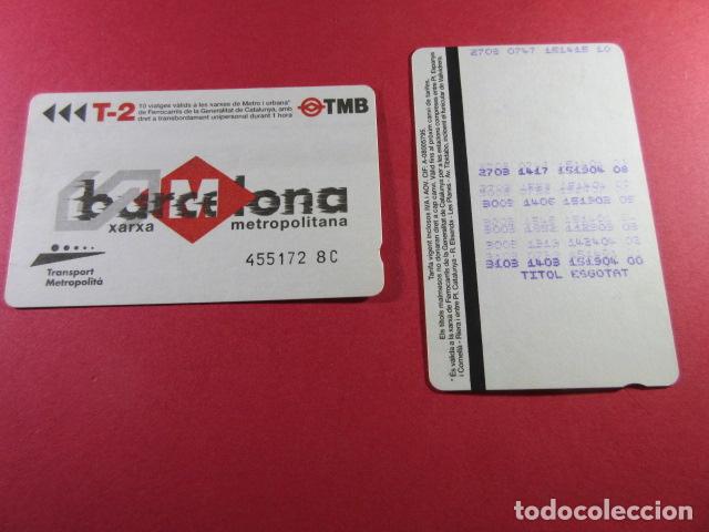 Sammeln von Fahrkarten: ref: DISCOT_01 - 1 TARJETA - COLECCI&Oacute;N MAGNETICA DISE&Ntilde;O COTIDIANO BARCELONA - LEER INTERIOR