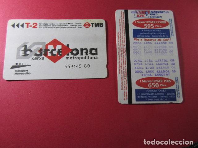 Sammeln von Fahrkarten: ref: DISCOT_01 - 1 TARJETA - COLECCI&Oacute;N MAGNETICA DISE&Ntilde;O COTIDIANO BARCELONA - LEER INTERIOR