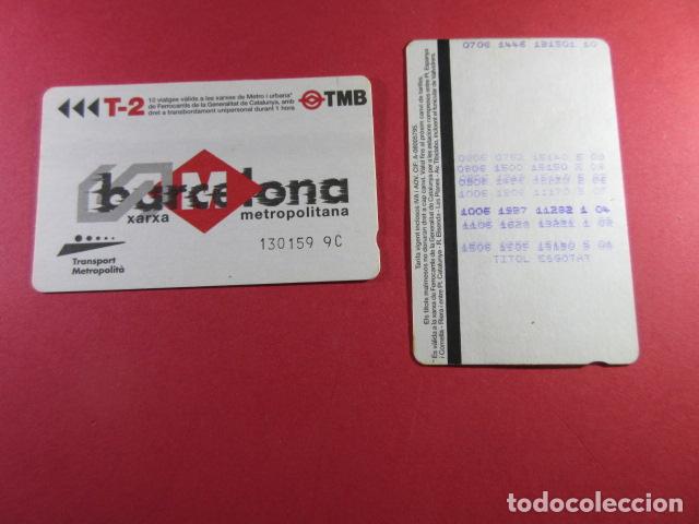 Sammeln von Fahrkarten: ref: DISCOT_01 - 1 TARJETA - COLECCI&Oacute;N MAGNETICA DISE&Ntilde;O COTIDIANO BARCELONA - LEER INTERIOR