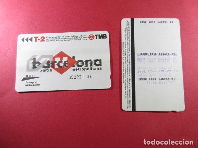 Sammeln von Fahrkarten: ref: DISCOT_01 - 1 TARJETA - COLECCI&Oacute;N MAGNETICA DISE&Ntilde;O COTIDIANO BARCELONA - LEER INTERIOR