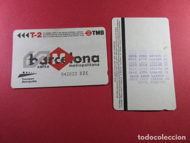 Sammeln von Fahrkarten: ref: DISCOT_01 - 1 TARJETA - COLECCI&Oacute;N MAGNETICA DISE&Ntilde;O COTIDIANO BARCELONA - LEER INTERIOR