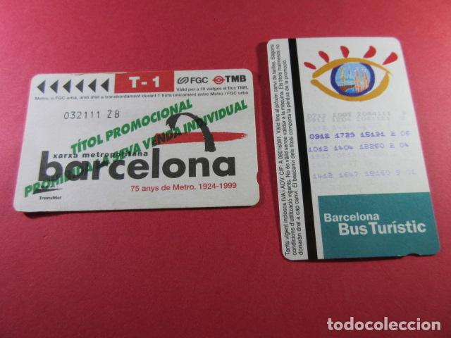 Sammeln von Fahrkarten: ref: DISCOT_01 - 1 TARJETA - COLECCI&Oacute;N MAGNETICA DISE&Ntilde;O COTIDIANO BARCELONA - LEER INTERIOR