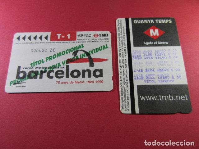 Sammeln von Fahrkarten: ref: DISCOT_01 - 1 TARJETA - COLECCI&Oacute;N MAGNETICA DISE&Ntilde;O COTIDIANO BARCELONA - LEER INTERIOR