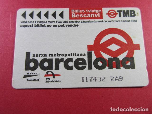 Sammeln von Fahrkarten: ref: DISCOT_01 - 1 TARJETA - COLECCI&Oacute;N MAGNETICA DISE&Ntilde;O COTIDIANO BARCELONA - LEER INTERIOR