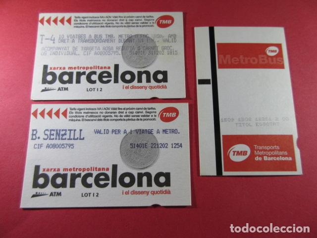 Sammeln von Fahrkarten: ref: DISCOT_01 - 2 TARJETA - COLECCI&Oacute;N MAGNETICA DISE&Ntilde;O COTIDIANO BARCELONA - LEER INTERIOR