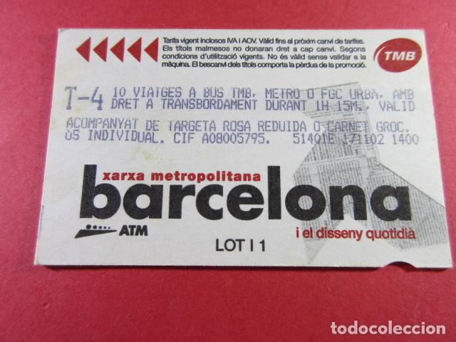 Sammeln von Fahrkarten: ref: DISCOT_01 - 1 TARJETA - COLECCI&Oacute;N MAGNETICA DISE&Ntilde;O COTIDIANO BARCELONA - LEER INTERIOR