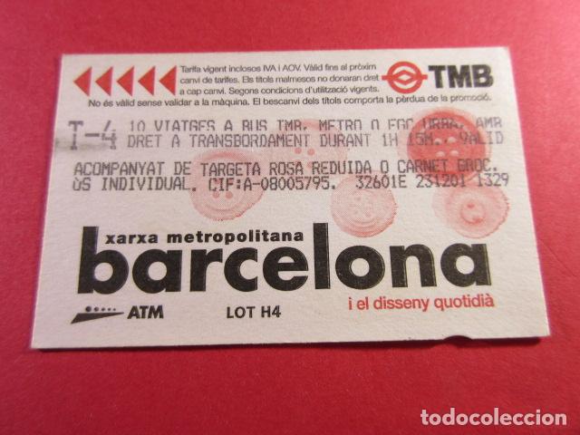 Collectionnisme Billets de transport: ref: DISCOT_01 - 1 TARJETA - COLECCI&Oacute;N MAGNETICA DISE&Ntilde;O COTIDIANO BARCELONA - LEER INTERIOR