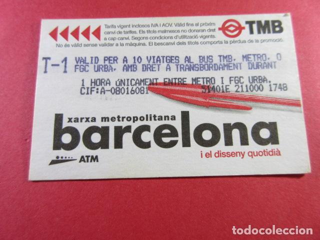Collectionnisme Billets de transport: ref: DISCOT_01 - 1 TARJETA - COLECCI&Oacute;N MAGNETICA DISE&Ntilde;O COTIDIANO BARCELONA - LEER INTERIOR