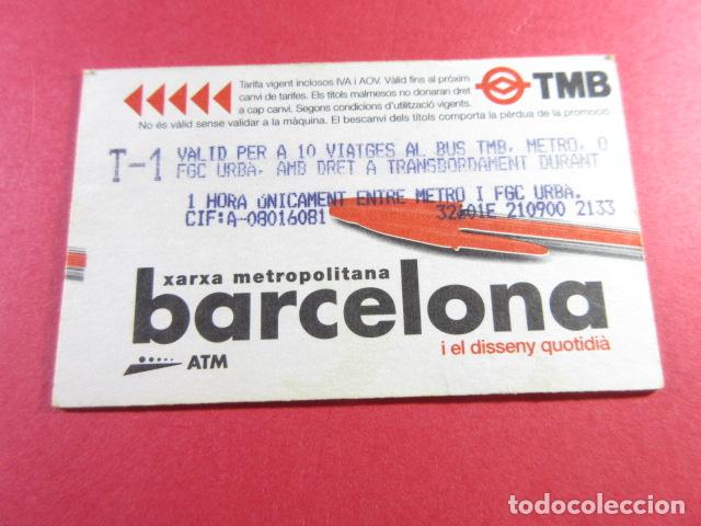 Collectionnisme Billets de transport: ref: DISCOT_01 - 1 TARJETA - COLECCI&Oacute;N MAGNETICA DISE&Ntilde;O COTIDIANO BARCELONA - LEER INTERIOR