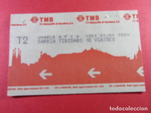 Coleccionismo Billetes de transporte: ref: TARMAGTBM - 1 TARJETA VER - COLECCI&Oacute;N MAGNETICA BARCELONA - LEER INTERIOR