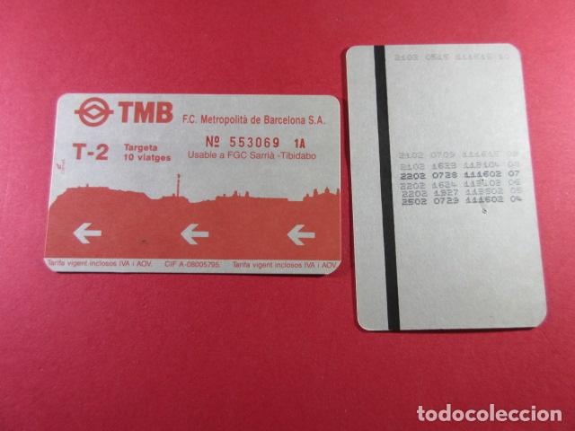 Coleccionismo Billetes de transporte: ref: TARMAGTBM - 1 TARJETA VER - COLECCI&Oacute;N MAGNETICA BARCELONA - LEER INTERIOR