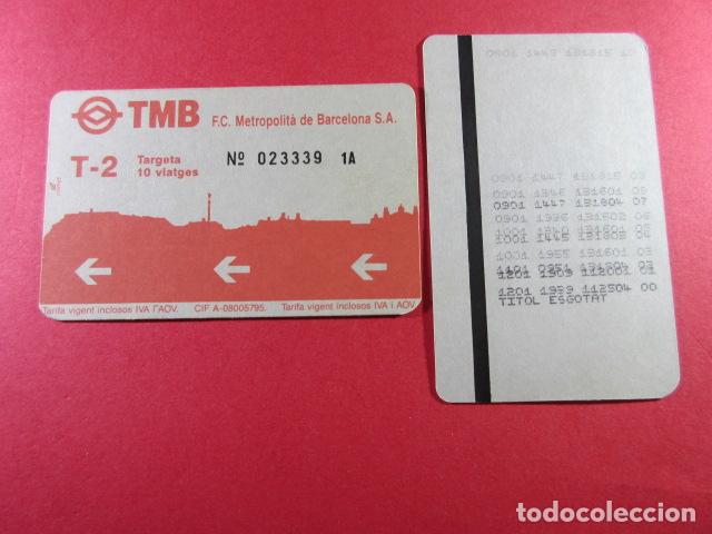 Coleccionismo Billetes de transporte: ref: TARMAGTBM - 1 TARJETA VER - COLECCI&Oacute;N MAGNETICA BARCELONA - LEER INTERIOR