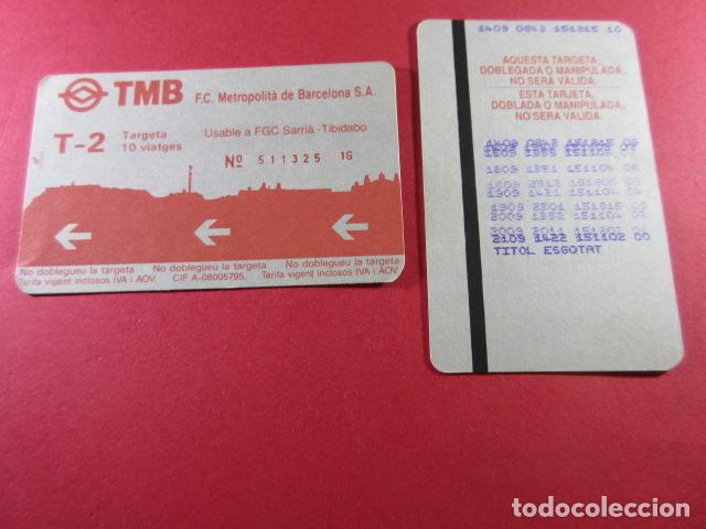 Coleccionismo Billetes de transporte: ref: TARMAGTBM - 1 TARJETA VER - COLECCI&Oacute;N MAGNETICA BARCELONA - LEER INTERIOR