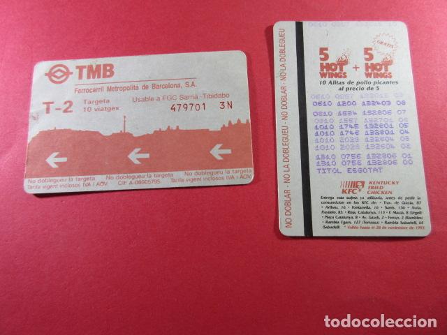 Coleccionismo Billetes de transporte: ref: TARMAGTBM - 1 TARJETA VER - COLECCI&Oacute;N MAGNETICA BARCELONA - LEER INTERIOR