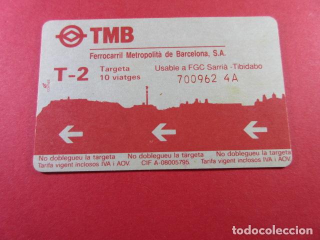 Coleccionismo Billetes de transporte: ref: TARMAGTBM - 1 TARJETA VER - COLECCI&Oacute;N MAGNETICA BARCELONA - LEER INTERIOR