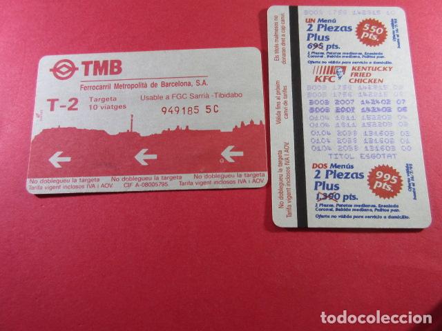 Coleccionismo Billetes de transporte: ref: TARMAGTBM - 1 TARJETA VER - COLECCI&Oacute;N MAGNETICA BARCELONA - LEER INTERIOR
