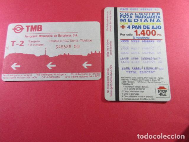 Coleccionismo Billetes de transporte: ref: TARMAGTBM - 1 TARJETA VER - COLECCI&Oacute;N MAGNETICA BARCELONA - LEER INTERIOR