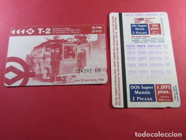 Coleccionismo Billetes de transporte: ref: TARMAGTBM - 1 TARJETA T-2 VER SERIES DIFERENTES - COLECCI&Oacute;N MAGNETICA BARCELONA - LEER INTERIOR