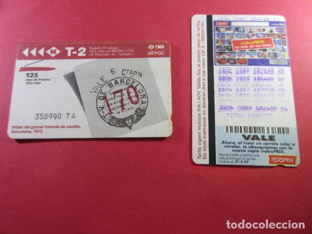 Coleccionismo Billetes de transporte: ref: TARMAGTBM - 1 TARJETA T-2 VER SERIES DIFERENTES - COLECCI&Oacute;N MAGNETICA BARCELONA - LEER INTERIOR