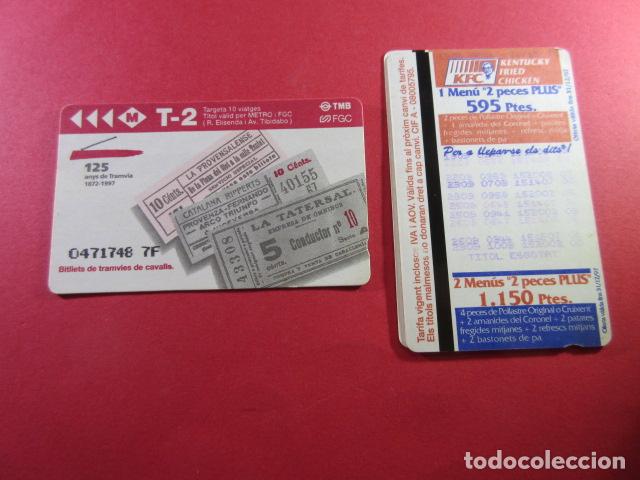 Coleccionismo Billetes de transporte: ref: TARMAGTBM - 1 TARJETA T-2 VER SERIES DIFERENTES - COLECCI&Oacute;N MAGNETICA BARCELONA - LEER INTERIOR